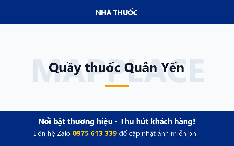 Quầy thuốc Quân Yến