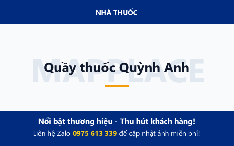 Quầy thuốc Quỳnh Anh