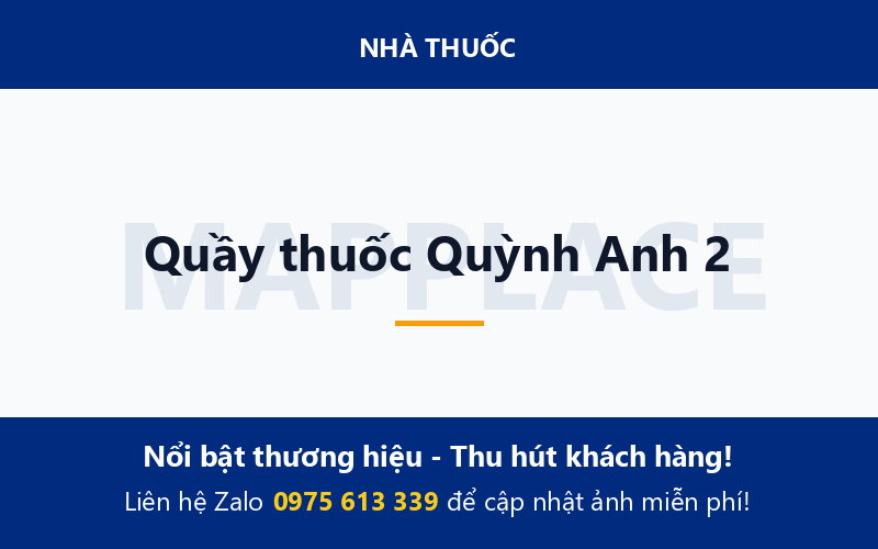 Quầy thuốc Quỳnh Anh 2