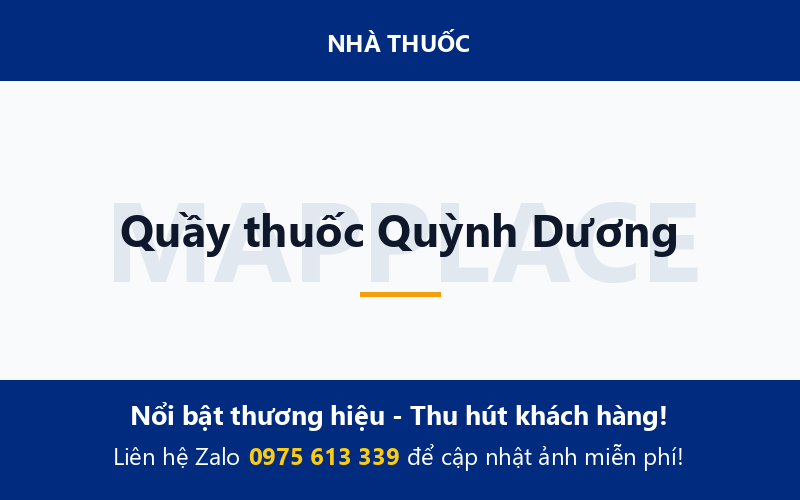 Quầy thuốc Quỳnh Dương