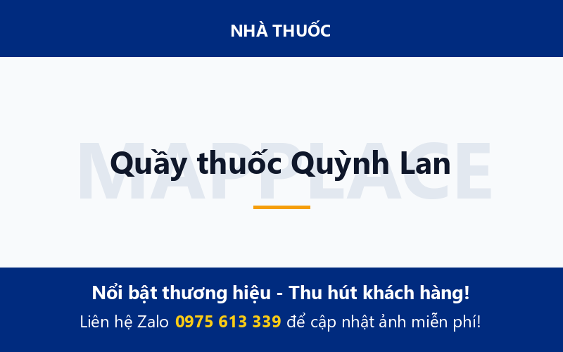Quầy thuốc Quỳnh Lan