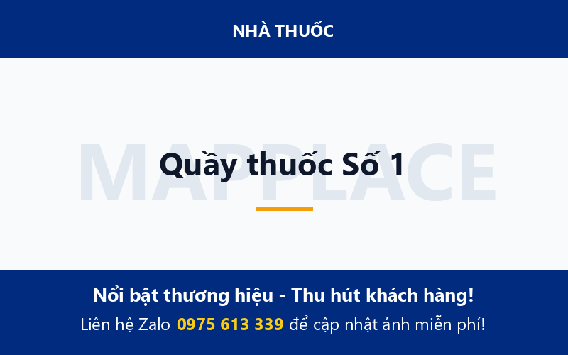 Quầy thuốc Số 1