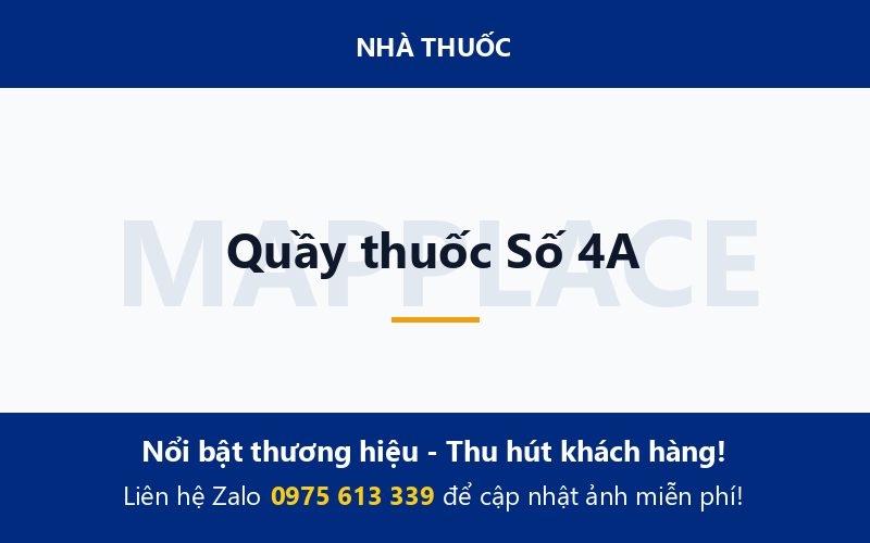 Quầy thuốc Số 4A