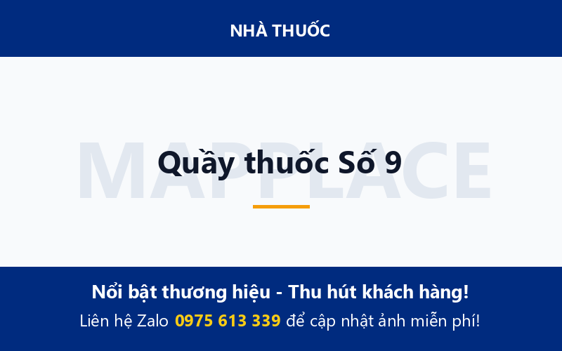 Quầy thuốc Số 9