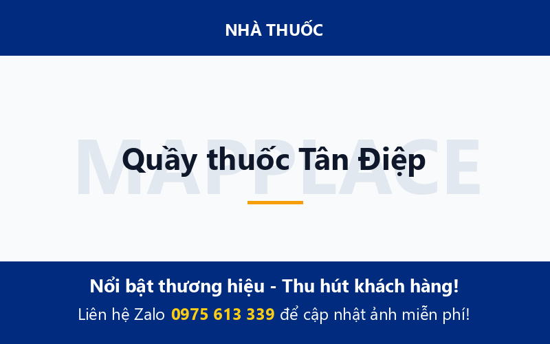 Quầy thuốc Tân Điệp