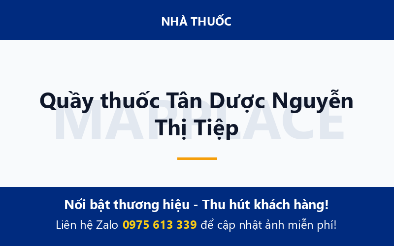 Quầy thuốc Tân Dược Nguyễn Thị Tiệp