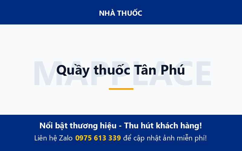 Quầy thuốc Tân Phú