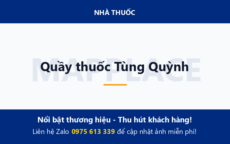 Quầy thuốc Tùng Quỳnh
