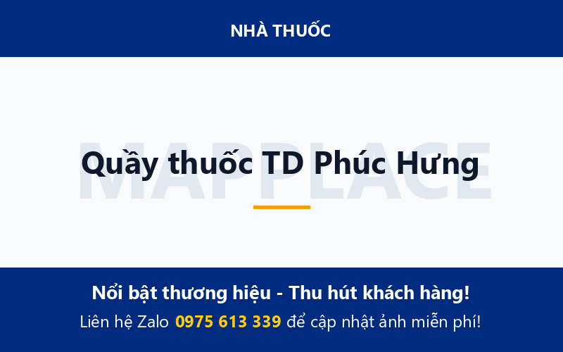 Quầy thuốc TD Phúc Hưng