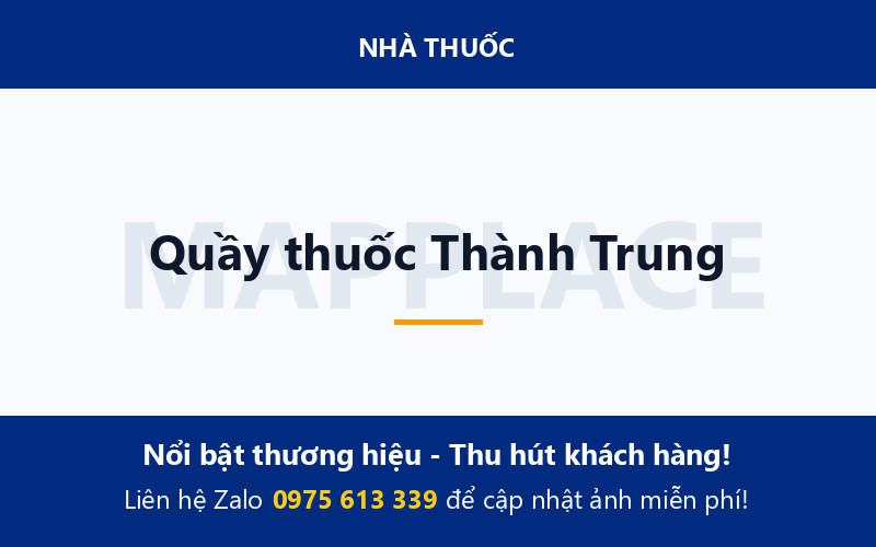 Quầy thuốc Thành Trung