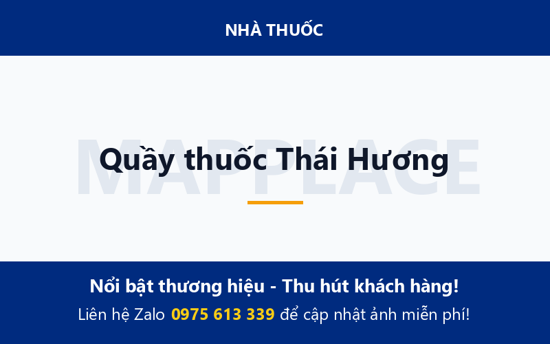 Quầy thuốc Thái Hương