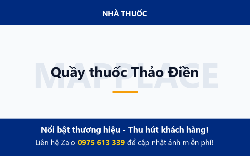 Quầy thuốc Thảo Điền