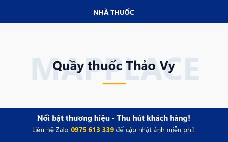 Quầy thuốc Thảo Vy