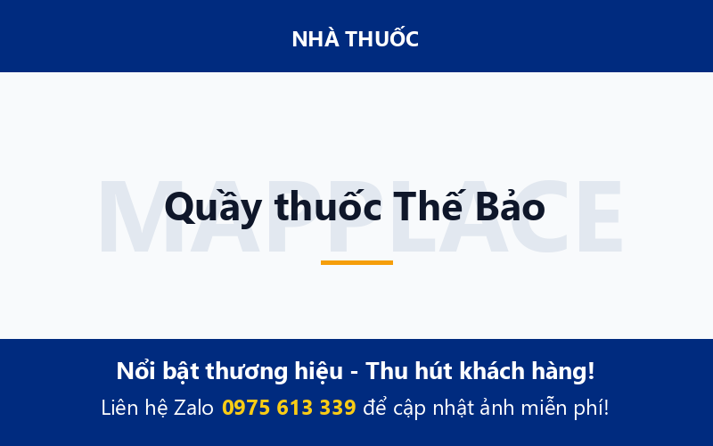 Quầy thuốc Thế Bảo