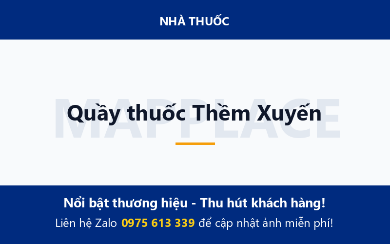 Quầy thuốc Thềm Xuyến