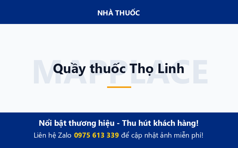 Quầy thuốc Thọ Linh
