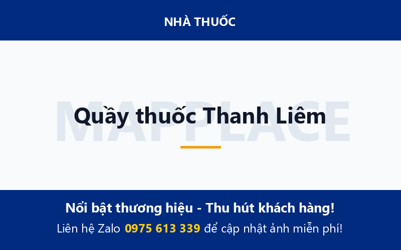 Quầy thuốc Thanh Liêm