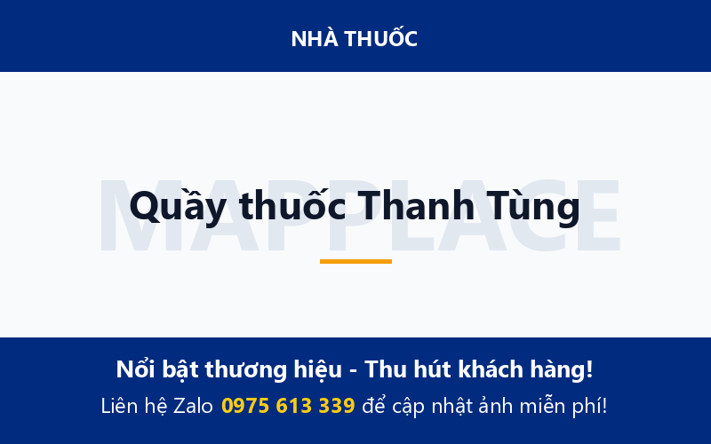 Quầy thuốc Thanh Tùng