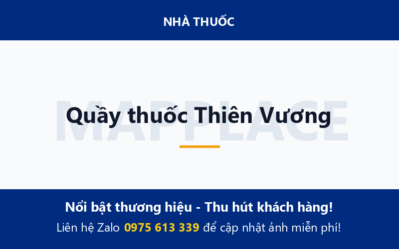 Quầy thuốc Thiên Vương