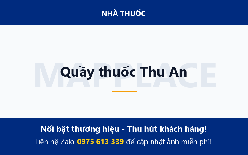 Quầy thuốc Thu An
