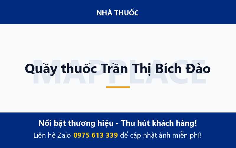 Quầy thuốc Trần Thị Bích Đào