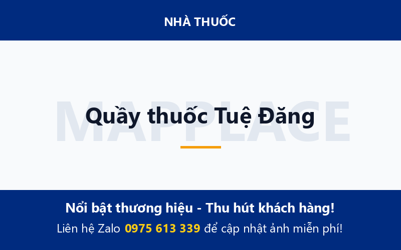 Quầy thuốc Tuệ Đăng