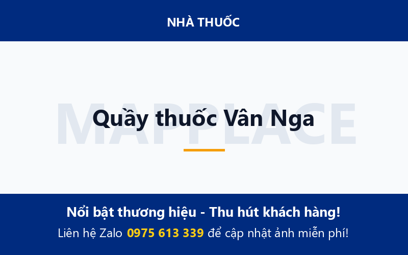 Quầy thuốc Vân Nga