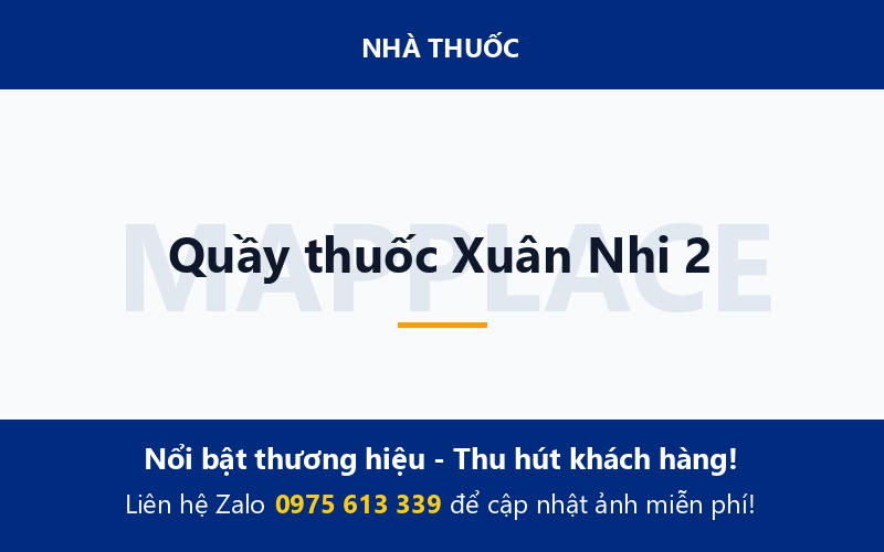 Quầy thuốc Xuân Nhi 2