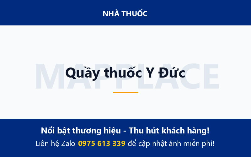 Quầy thuốc Y Đức