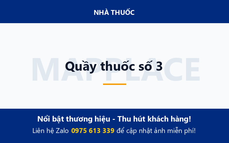 Quầy thuốc số 3