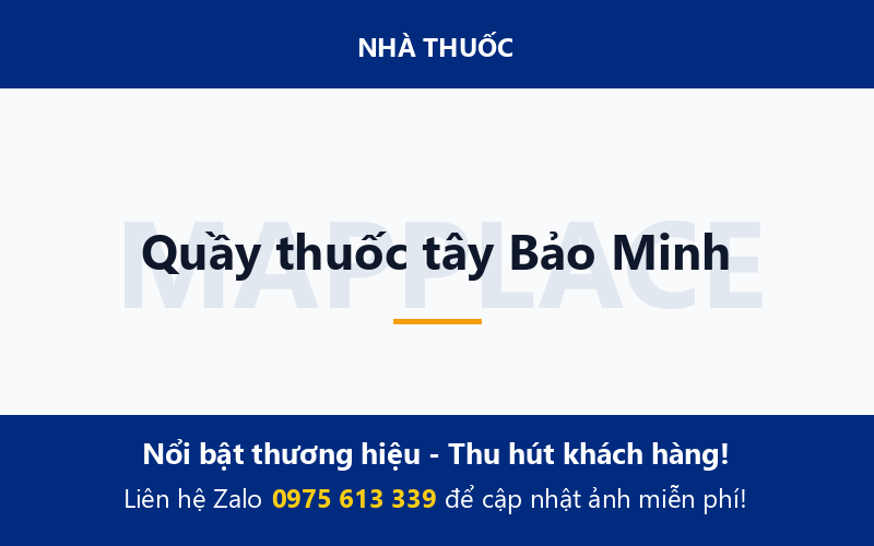 Quầy thuốc tây Bảo Minh