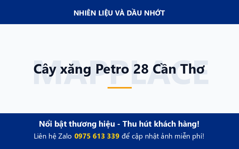 Cây xăng Petro 28 Cần Thơ