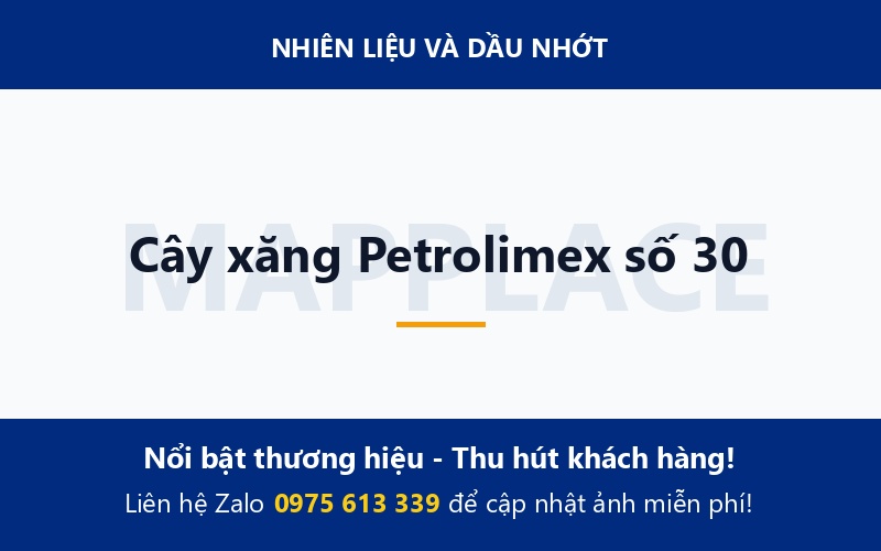 Cây xăng Petrolimex số 30