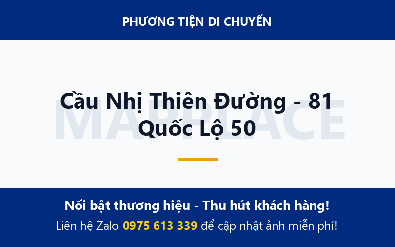 Cầu Nhị Thiên Đường - 81 Quốc Lộ 50