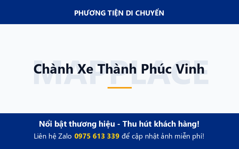 Chành Xe Thành Phúc Vinh