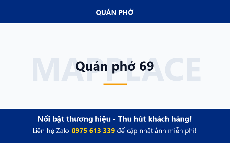 Quán phở 69