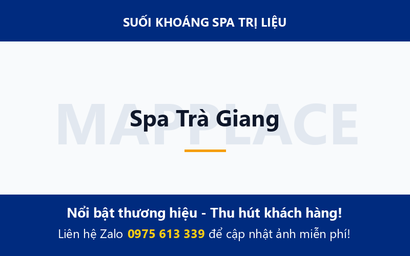 Spa Trà Giang