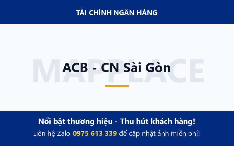 ACB - CN Sài Gòn