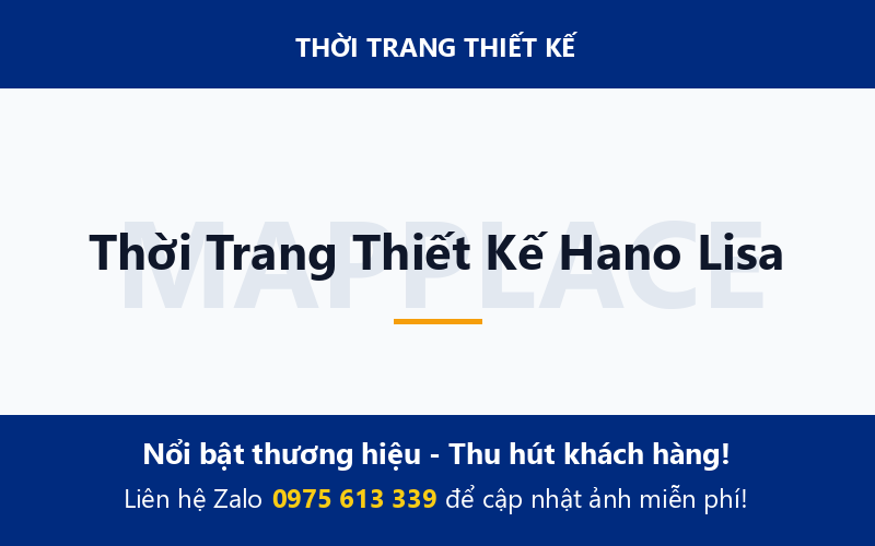 Thời Trang Thiết Kế Hano Lisa