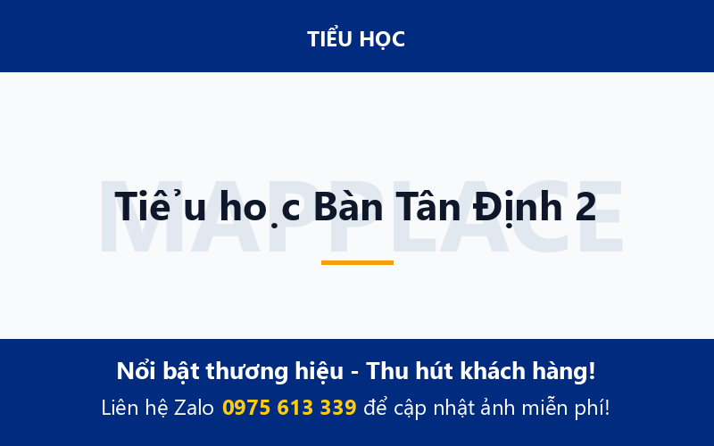 Tiểu học Bàn Tân Định 2