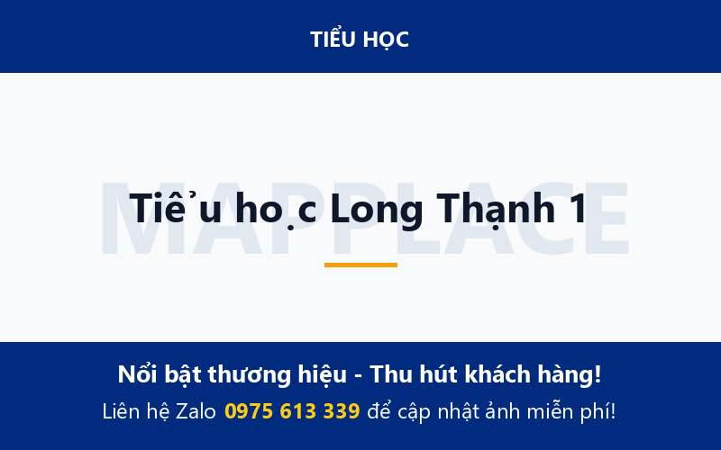 Tiểu học Long Thạnh 1