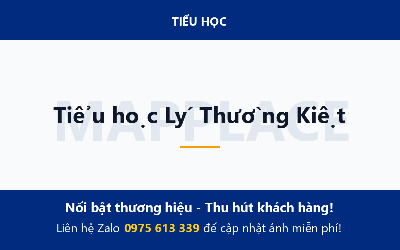 Tiểu học Lý Thường Kiệt