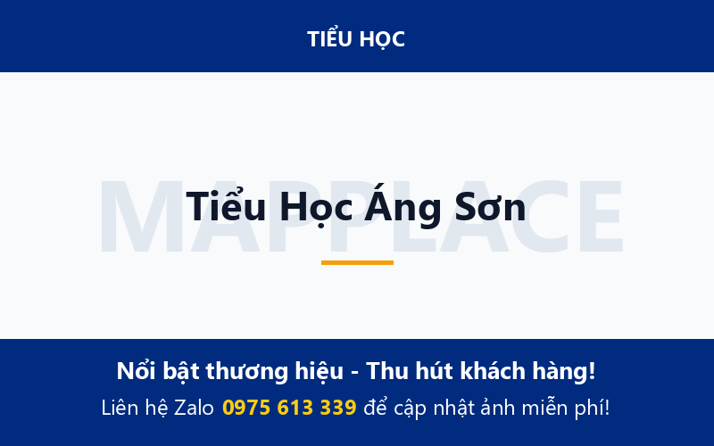 Tiểu Học Áng Sơn