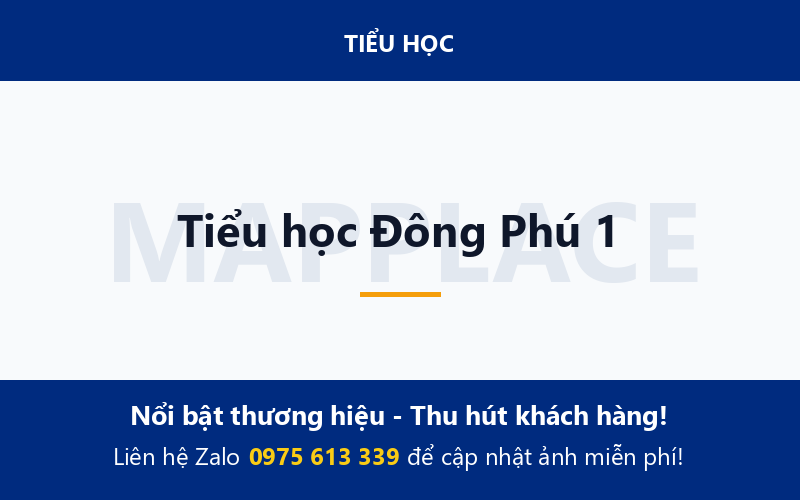 Tiểu học Đông Phú 1