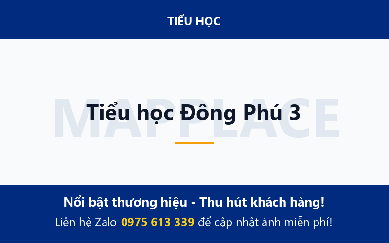 Tiểu học Đông Phú 3