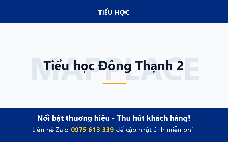 Tiểu học Đông Thạnh 2