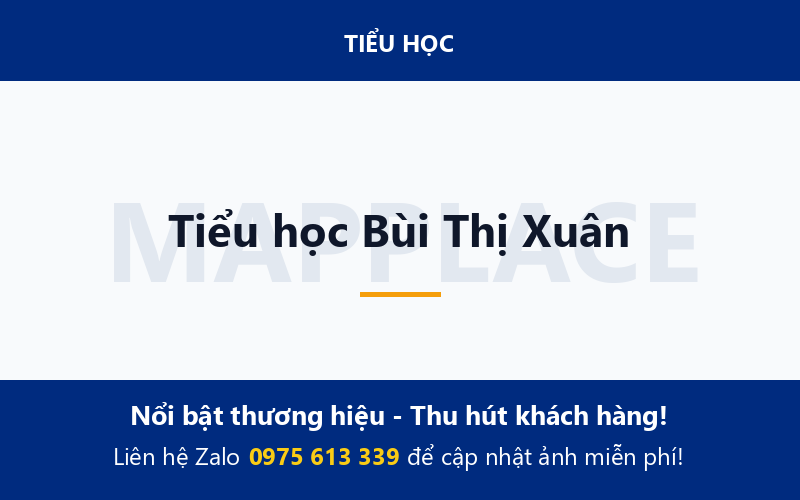 Tiểu học Bùi Thị Xuân