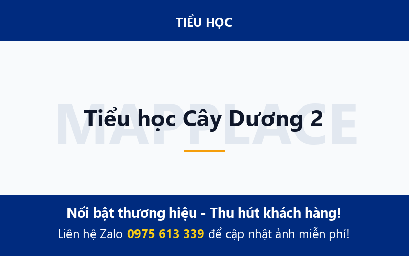 Tiểu học Cây Dương 2