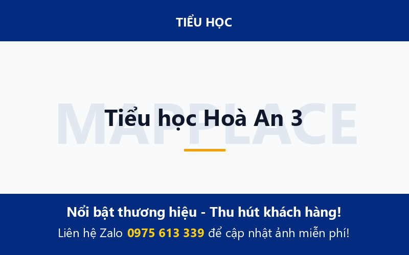 Tiểu học Hoà An 3