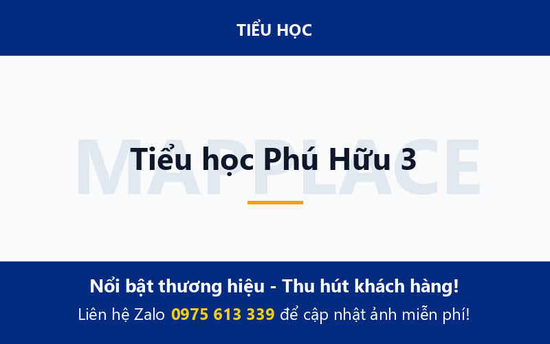 Tiểu học Phú Hữu 3